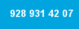 928 931 42 07 928 931 42 07